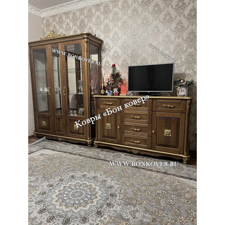 Турецкий Ковер Для Медальон Дизайн 30576